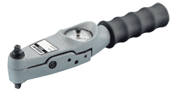 Dial measuring torque wrench